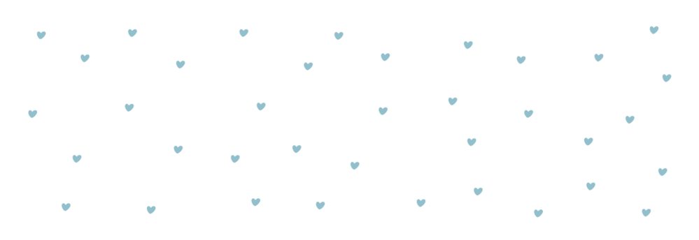 Adresetiket hartjes zee