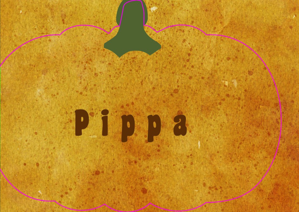 Geboortekaartje pompoen