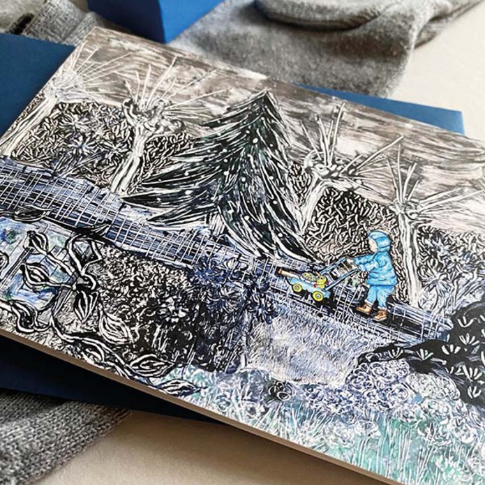 Geboortekaartje winter