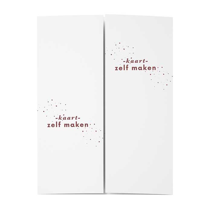 Theaterkaart zelf maken