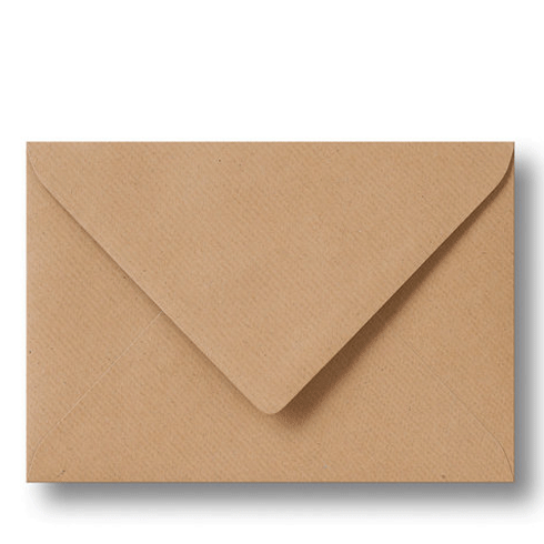 Envelop kraft 12 x 18 cm