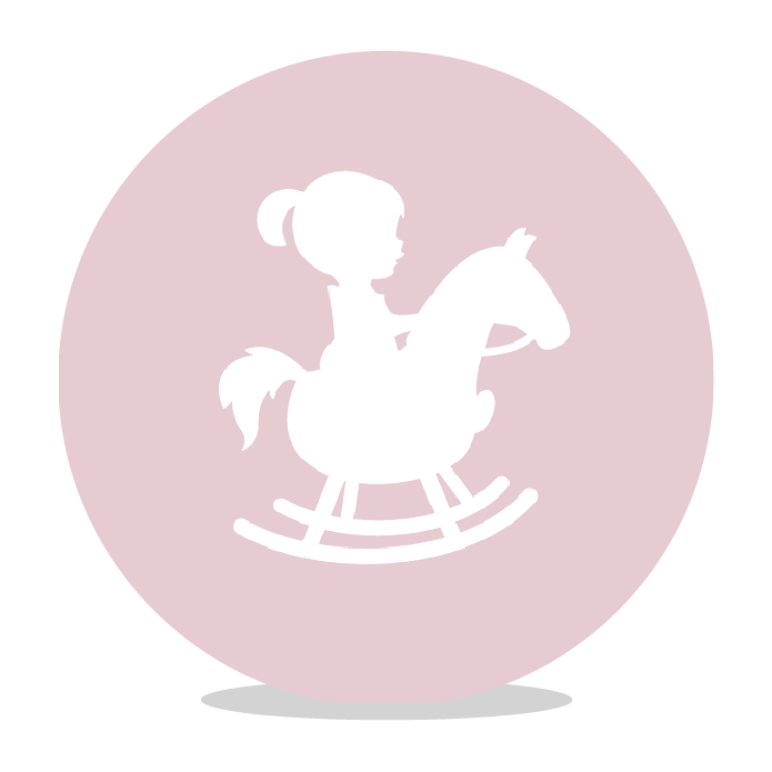 Sluitsticker hobbelpaard