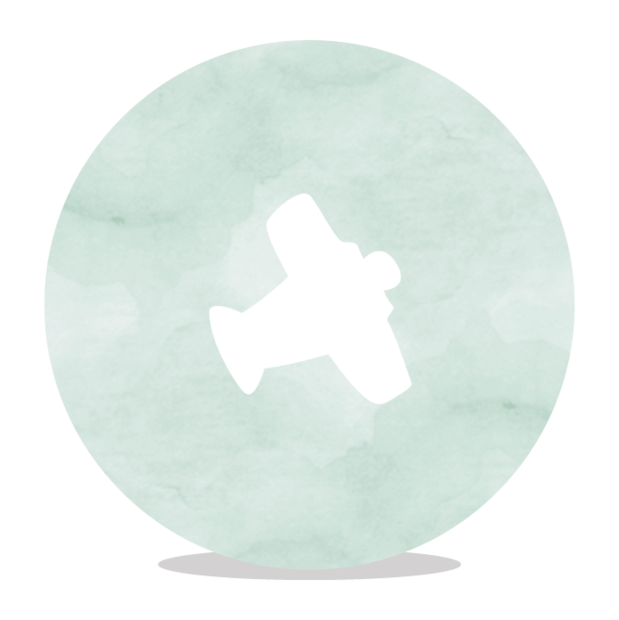 Sluitsticker viegtuigje DIY