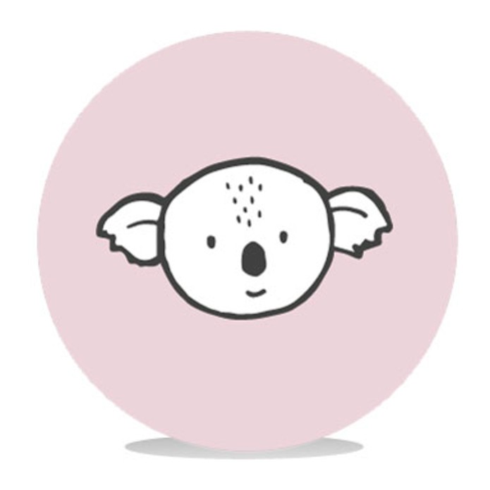 Sluitsticker koala