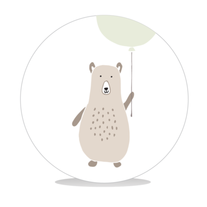 Sluitsticker Woodland beer - DIY