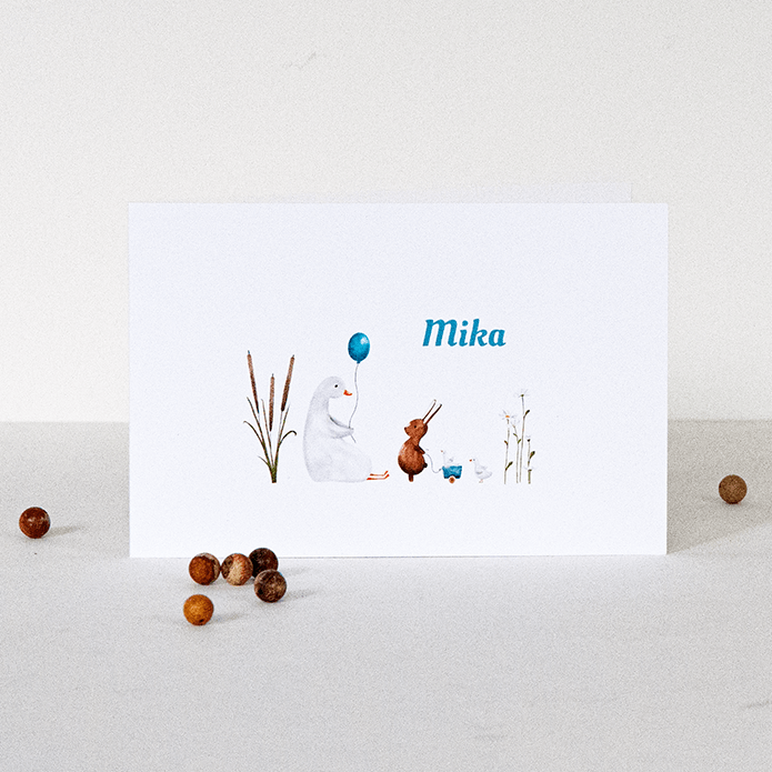 Geboortekaartje gans