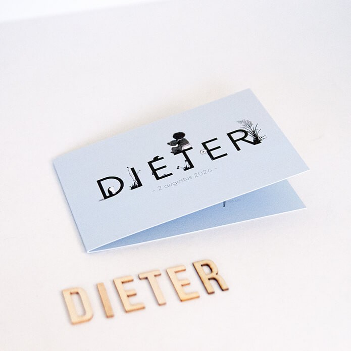 Geboortekaartje jongen 2025